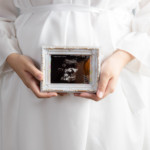 エコー写真と一緒に残すマタニティーの写真
