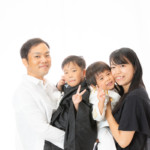 七五三と一緒に家族写真