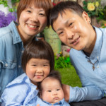 他には無い撮影スタジオで唯一無二の家族写真